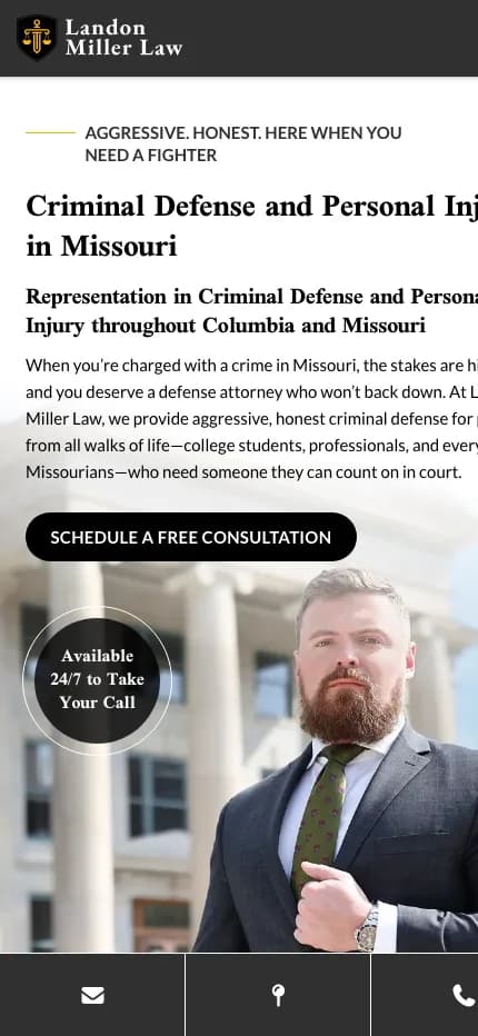 Landon Miller Law screen