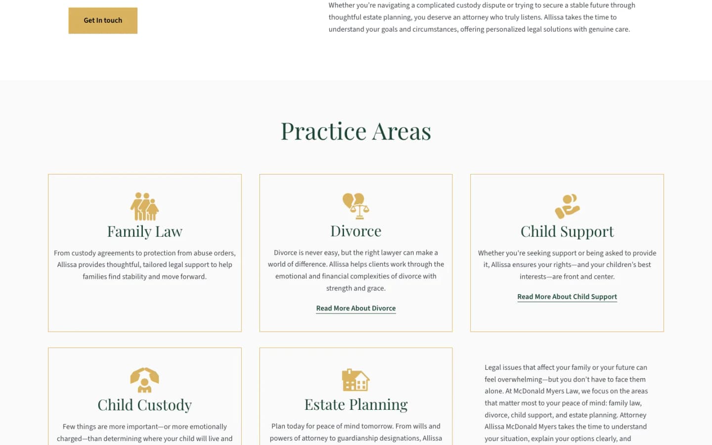 McDonald Myers Law screen
